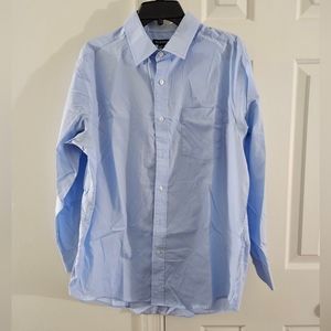 George Button Up Shirt L 16 - 16 1/2   32/33